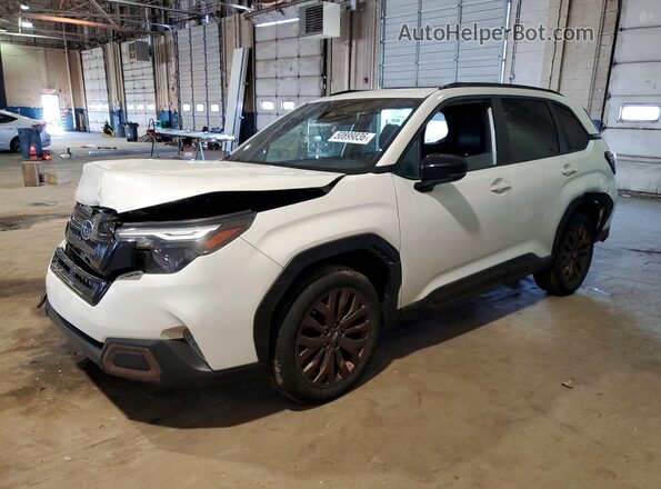 JF2SLDHC7SH497902 2025 SUBARU FORESTER White Przód lewy
