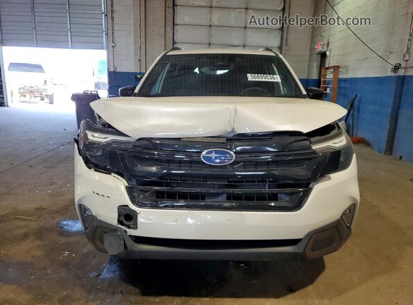 JF2SLDHC7SH497902 2025 SUBARU FORESTER White Widok z przodu