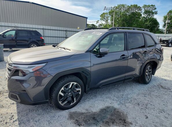 JF2SLDRC3SH449909 2025 SUBARU FORESTER Серый Передняя левая четверть