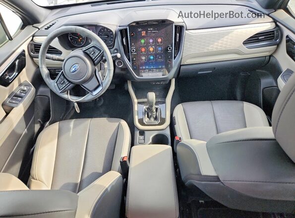 JF2SLDRC3SH449909 2025 SUBARU FORESTER Серый Вид панели приборов