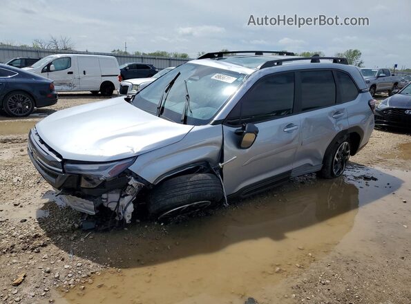 JF2SLDRC3SH458710 2025 SUBARU FORESTER Silver Передня ліва чверть