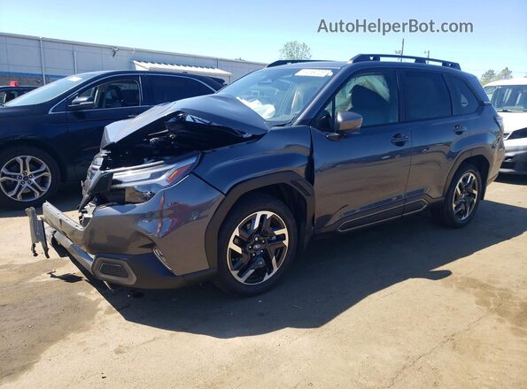 JF2SLDRC4SH472471 2025 SUBARU FORESTER Серый Передняя левая четверть