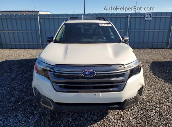 JF2SLDRC6SH523162 2025 SUBARU FORESTER White Widok z przodu