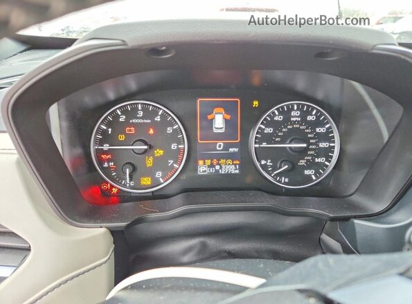 JF2SLDRC7SH582849 2025 SUBARU FORESTER White Widok zestawu wskaźników