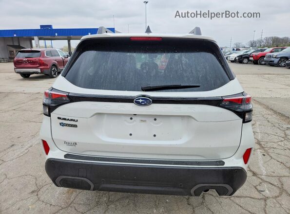 JF2SLDRC7SH582849 2025 SUBARU FORESTER White Widok z tyłu