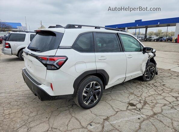 JF2SLDRC7SH582849 2025 SUBARU FORESTER White Tył prawy