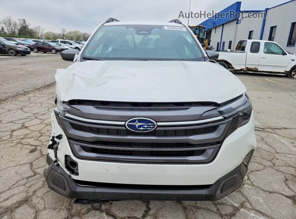 JF2SLDRC7SH582849 2025 SUBARU FORESTER White Widok z przodu