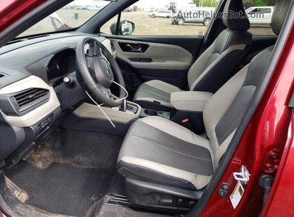 JF2SLDRC8SH435617 2025 SUBARU FORESTER Burgundy Вид салону спереду