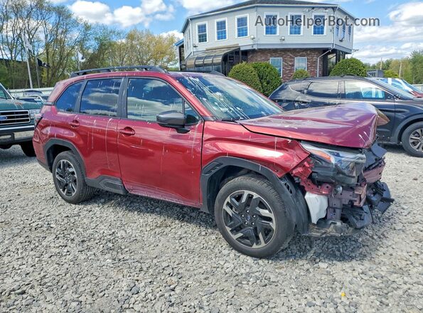 JF2SLDRC8SH549908 2025 SUBARU FORESTER Red Առջևի աջ