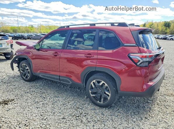 JF2SLDRC8SH549908 2025 SUBARU FORESTER Red Հետևի ձախ