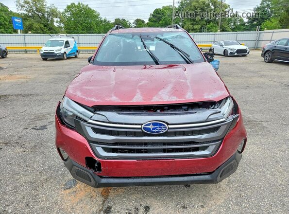 JF2SLDRC9SH614409 2025 SUBARU FORESTER Красный Вид спереди