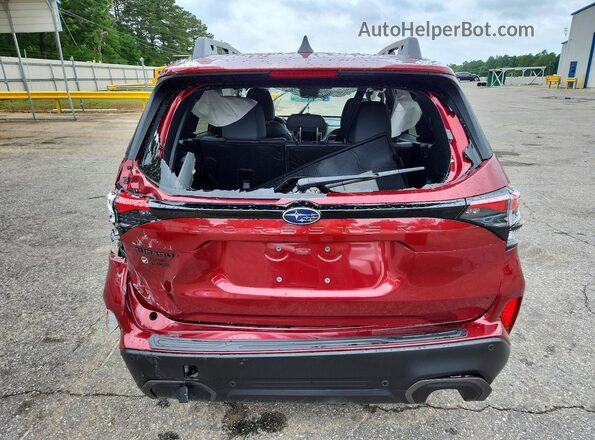 JF2SLDRC9SH614409 2025 SUBARU FORESTER Красный Вид сзади
