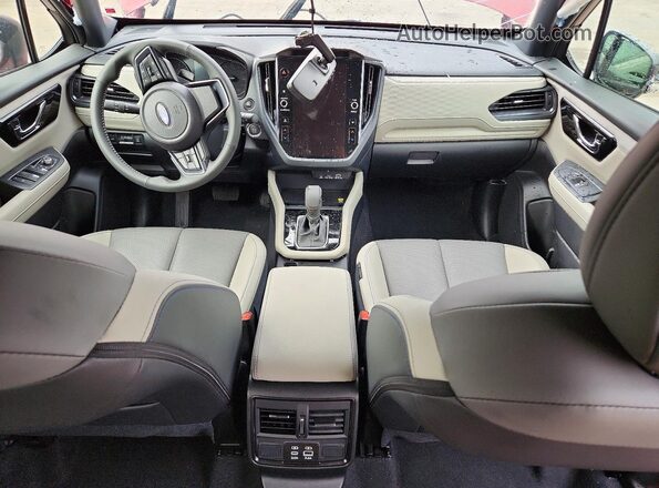 JF2SLDRC9SH614409 2025 SUBARU FORESTER Красный Вид панели приборов