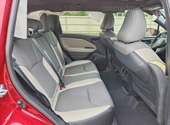 JF2SLDRC9SH614409 2025 SUBARU FORESTER Красный Вид задней части салона