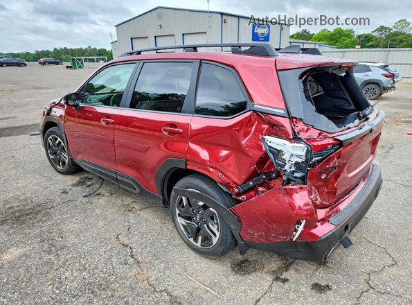 JF2SLDRC9SH614409 2025 SUBARU FORESTER Красный Задняя левая четверть