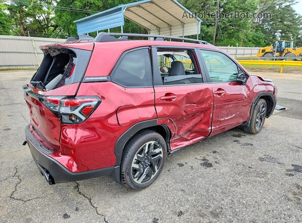 JF2SLDRC9SH614409 2025 SUBARU FORESTER Красный Задняя правая четверть