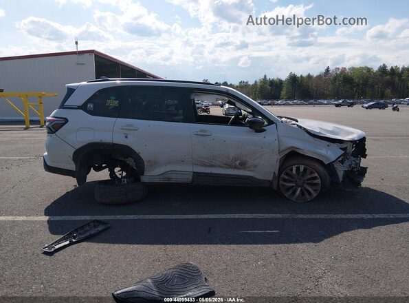 JF2SLDTC0SH480544 2025 SUBARU FORESTER Белый Вид щитка приборов