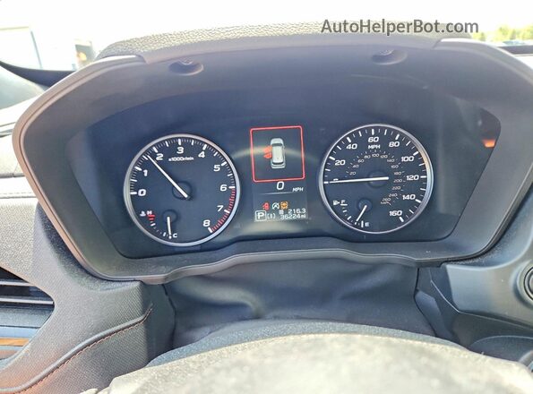JF2SLDTC5SH456384 2025 SUBARU FORESTER Gray Instrument cluster view