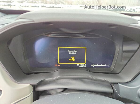 JF2SLSED2SH439438 2025 SUBARU FORESTER Синий Вид щитка приборов