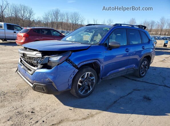JF2SLSED2SH439438 2025 SUBARU FORESTER Синий Передняя левая четверть