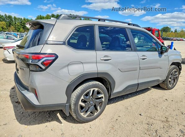 JF2SLSED4SH431356 2025 SUBARU FORESTER Серый Задняя правая четверть