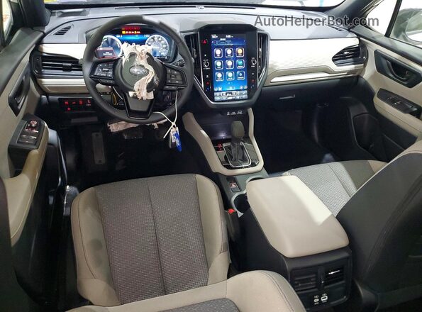 JF2SLSED5SH456928 2025 SUBARU FORESTER Белый Вид панели приборов