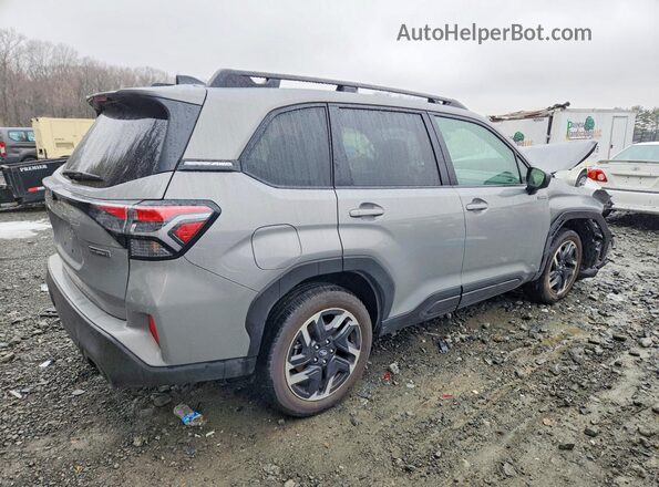 JF2SLSED6SH454136 2025 SUBARU FORESTER Silver Задня права чверть