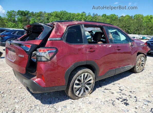 JF2SLSTD7SH441527 2025 SUBARU FORESTER Красный Задняя правая четверть