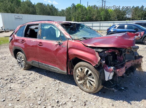 JF2SLSTD7SH441527 2025 SUBARU FORESTER Красный Передняя правая четверть