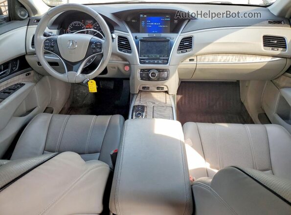JH4KC1F56JC000365 2018 ACURA RLX Серый Вид панели приборов