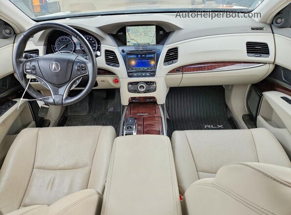 JH4KC2F91HC000020 2017 ACURA RLX Темно-бордовый Вид панели приборов