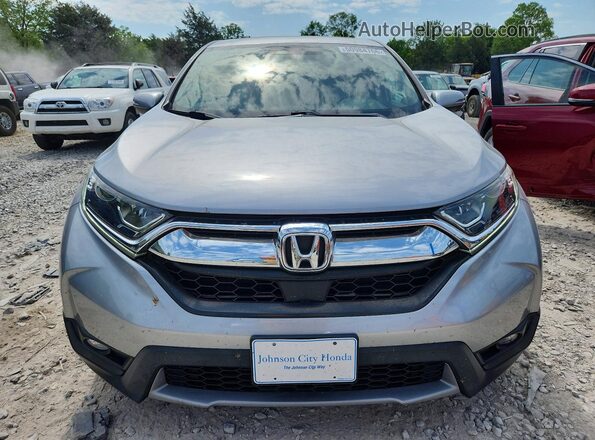 JHLRW2H50KX009151 2019 HONDA CR-V Silver Դիմացի տեսք