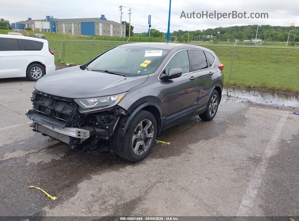 JHLRW2H53KX020399 2019 HONDA CR-V Gray Vista tres cuartos delantera izquierda