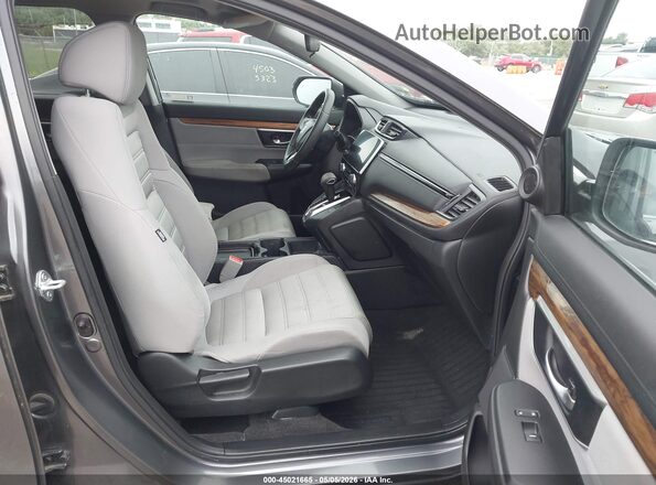 JHLRW2H53KX020399 2019 HONDA CR-V Gray Vista interior delantera
