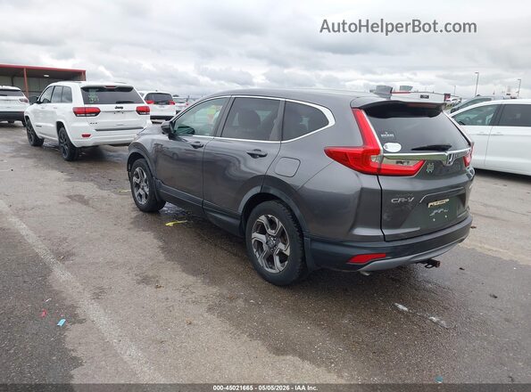 JHLRW2H53KX020399 2019 HONDA CR-V Gray Trasero izquierdo