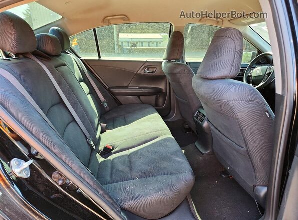 JHMCR6F30HC001049 2017 HONDA ACCORD Black Հետևի նստատեղերի տեսք