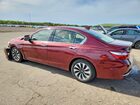 2017 Honda Accord Hybrid Maroon vin: JHMCR6F39HC020392
