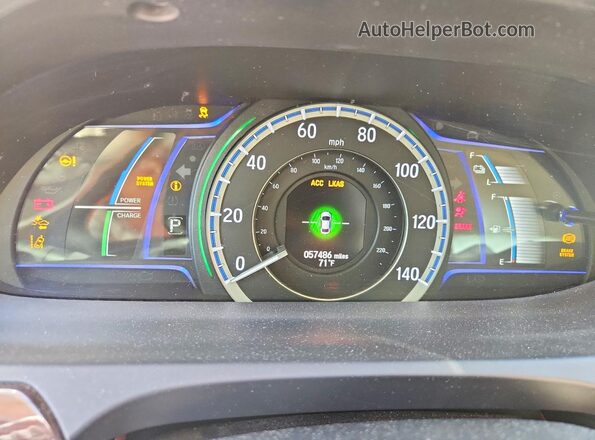JHMCR6F39HC020392 2017 HONDA ACCORD Maroon ხელსაწყოთა პანელის ხედი