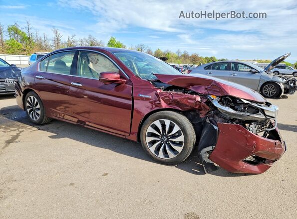 JHMCR6F39HC020392 2017 HONDA ACCORD Maroon წინა მარჯვენა