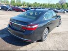 2017 Honda Accord Hybrid Ex-l Черный vin: JHMCR6F52HC030439