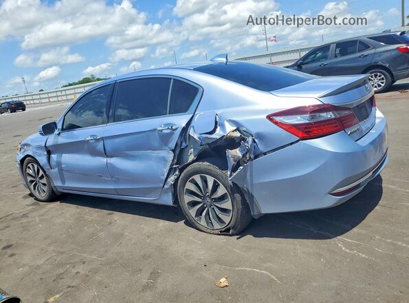 JHMCR6F55HC024456 2017 HONDA ACCORD Blue Հետևի ձախ