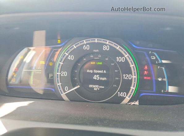 JHMCR6F55HC024456 2017 HONDA ACCORD Blue Սարքավորումների վահանակի տեսք