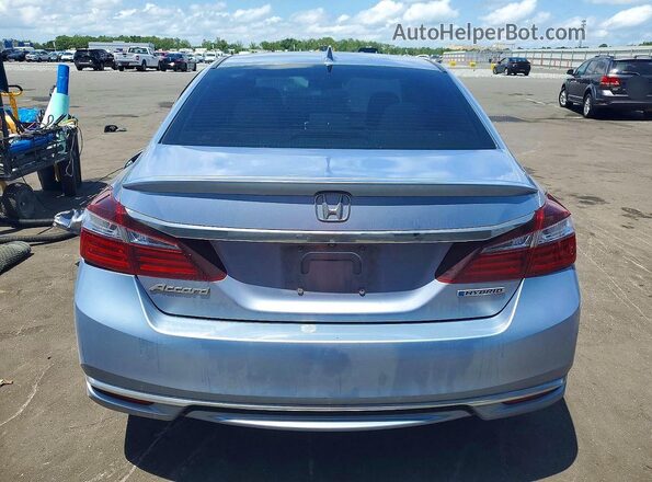 JHMCR6F55HC024456 2017 HONDA ACCORD Blue Հետևի տեսք