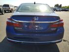 2017 Honda Accord Touring Hybrid Blue vin: JHMCR6F70HC005685