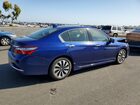 2017 Honda Accord Touring Hybrid Blue vin: JHMCR6F70HC005685