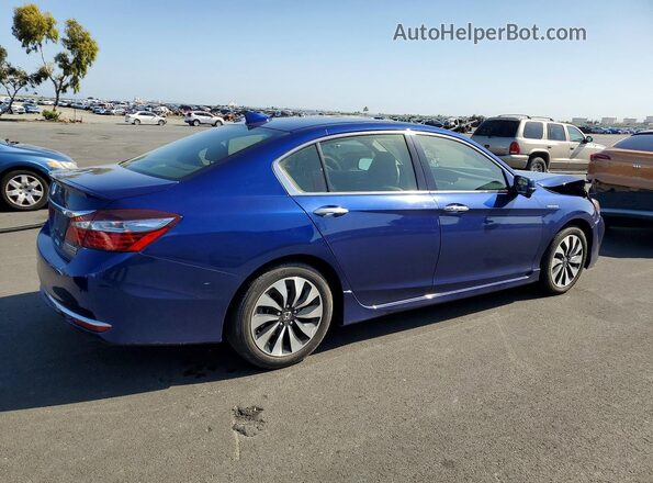 JHMCR6F70HC005685 2017 HONDA ACCORD Blue უკანა მარჯვენა