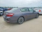 2017 Honda Accord Touring Hybrid Gray vin: JHMCR6F78HC017535