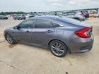2019 Honda Civic Ex Gray vin: JHMFC1F34KX008555