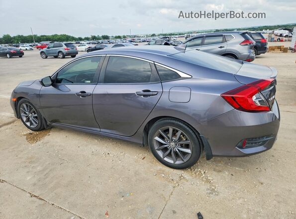 JHMFC1F34KX008555 2019 HONDA CIVIC Gray უკანა მარცხენა