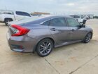 2019 Honda Civic Ex Gray vin: JHMFC1F34KX008555
